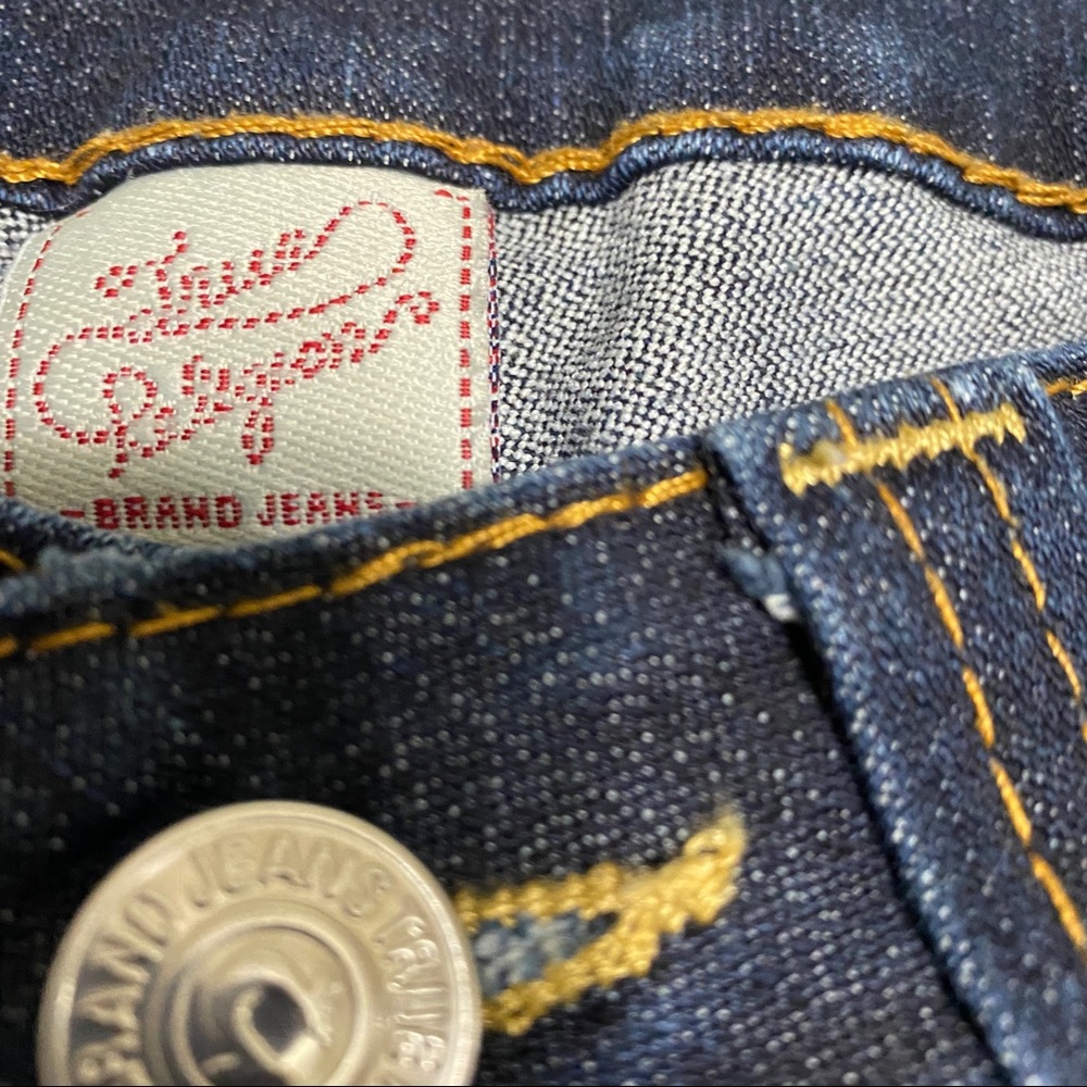 True Religion Bobby Silver Foil Jeans - Picture 6 of 10
